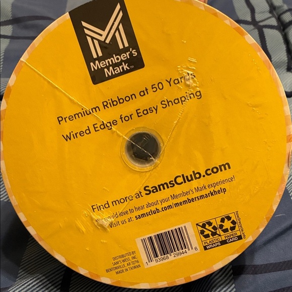 Polka Dot Wired Edge 50 Yards Ribbon - Multicolor - Picture 3 of 4